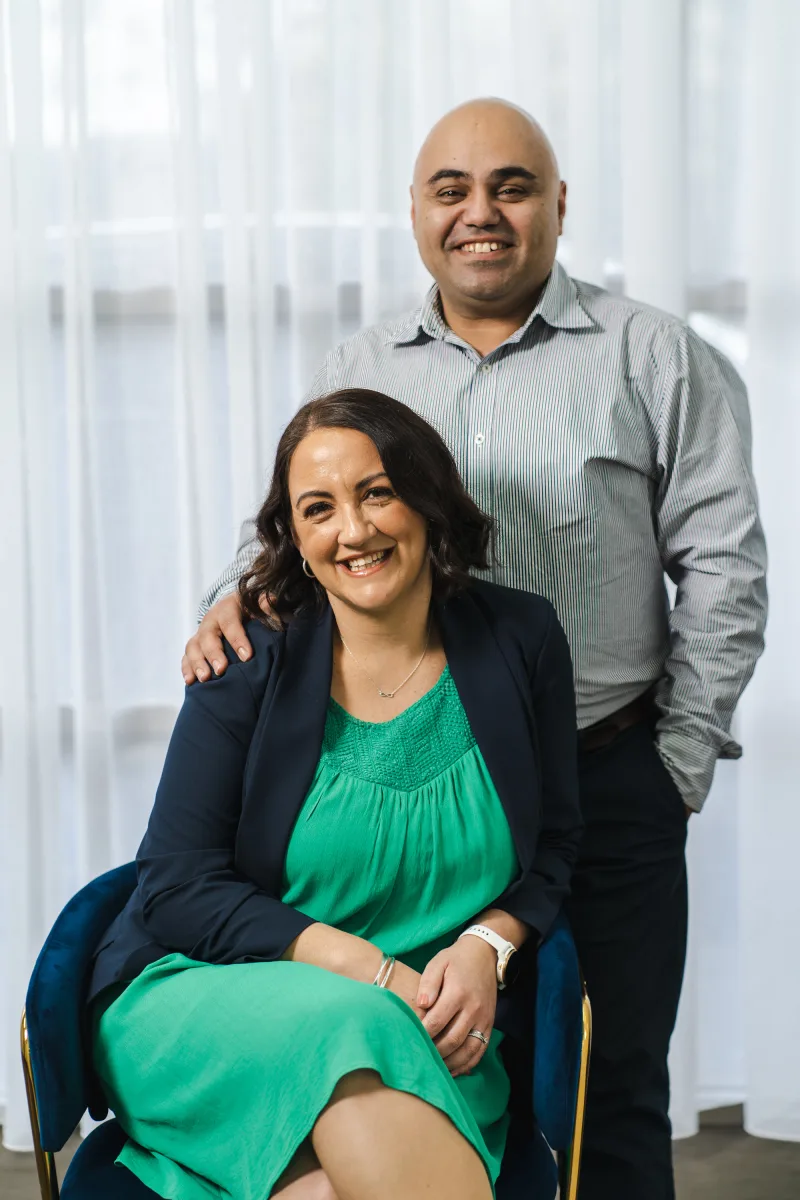 Donna Drakopoulos and Fred